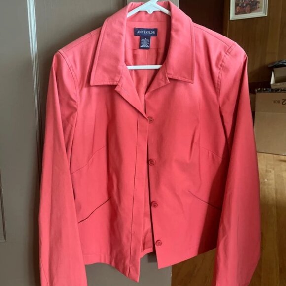 Pink/salmon blazer - Picture 1 of 6